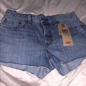 Levi’s 501 mid-rise shorts non stretch shorts